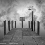 Dock and Clouds image