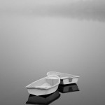 Two Boats and Fog