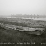 Old Boat in Tidal Marsh