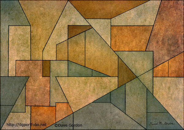 Geometric Abstraction Vi ©Dave Gordon